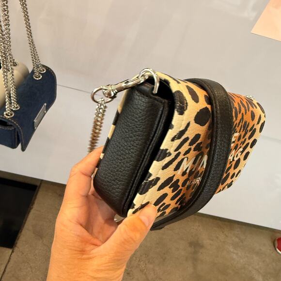 Best Price‼️Marc Jacobs The Leather Mini Bag Black Multi - Picture 2 of 7